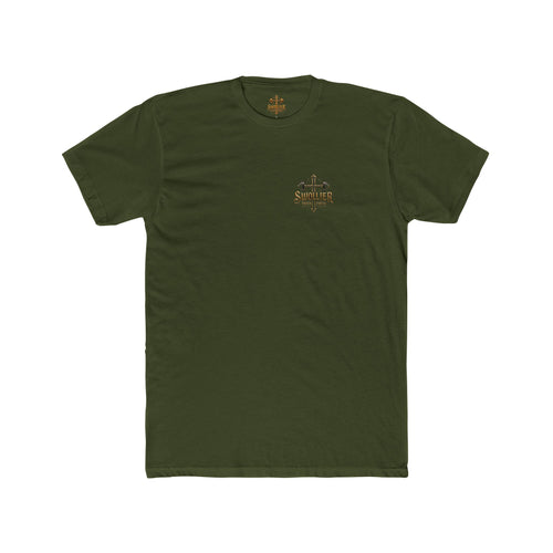 Lift Heavy. Walk Humbly. Fitted Tee
