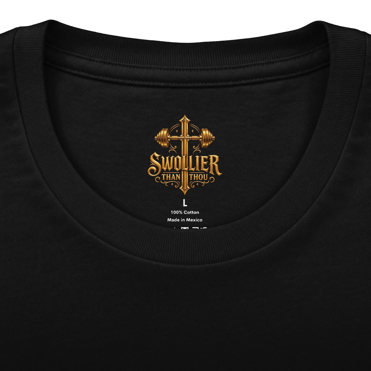 Lift Heavy. Walk Humbly. Fitted Tee