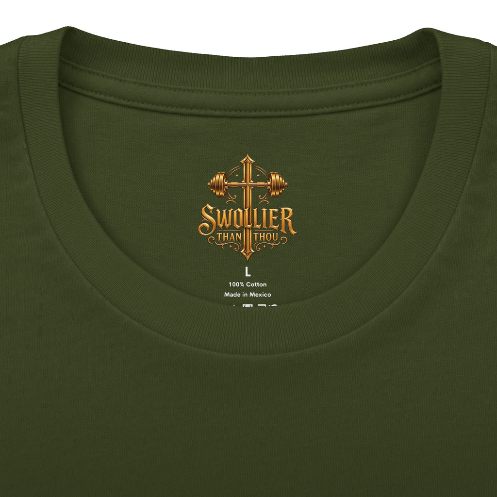 Lift Heavy. Walk Humbly. Fitted Tee